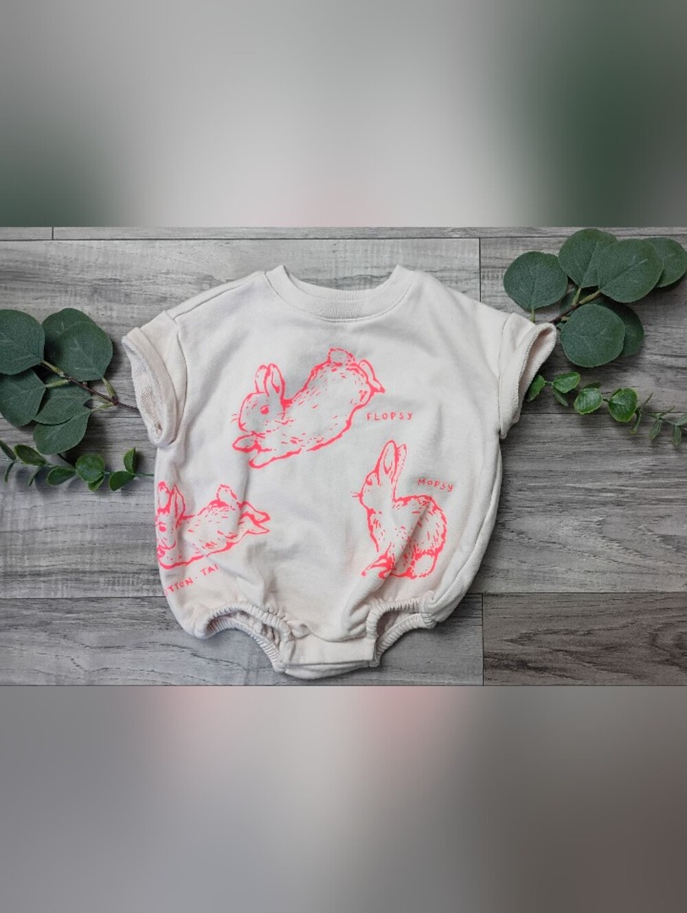 GAP Romper Bunny Print